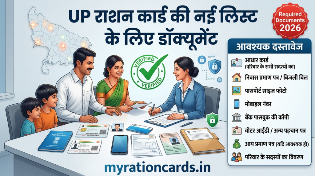 UP Ration Card Ki Nai List