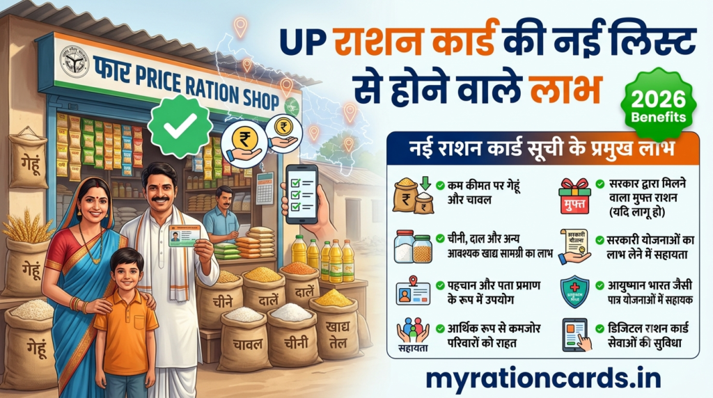 UP Ration Card Ki Nai List